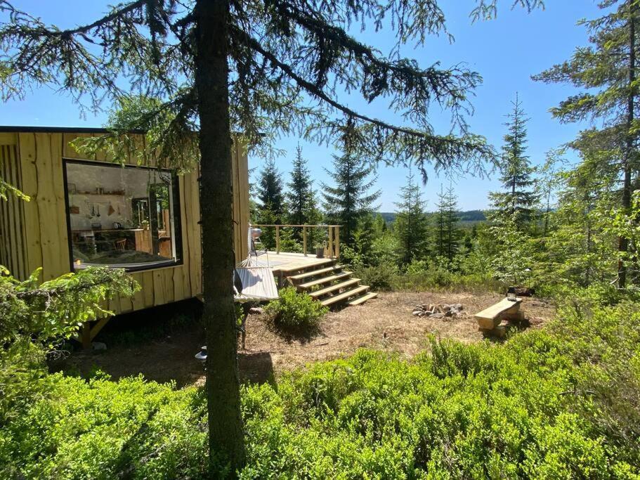 Forest Cabin With Stunning Mountain View & Sauna Torsby Exteriör bild
