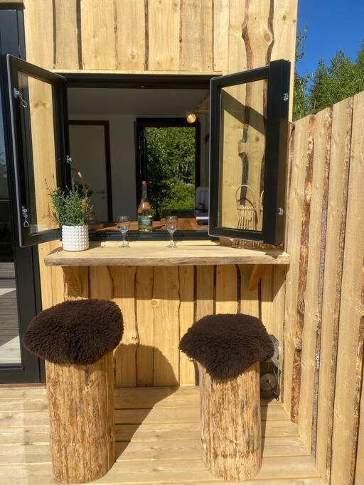 Forest Cabin With Stunning Mountain View & Sauna Torsby Exteriör bild