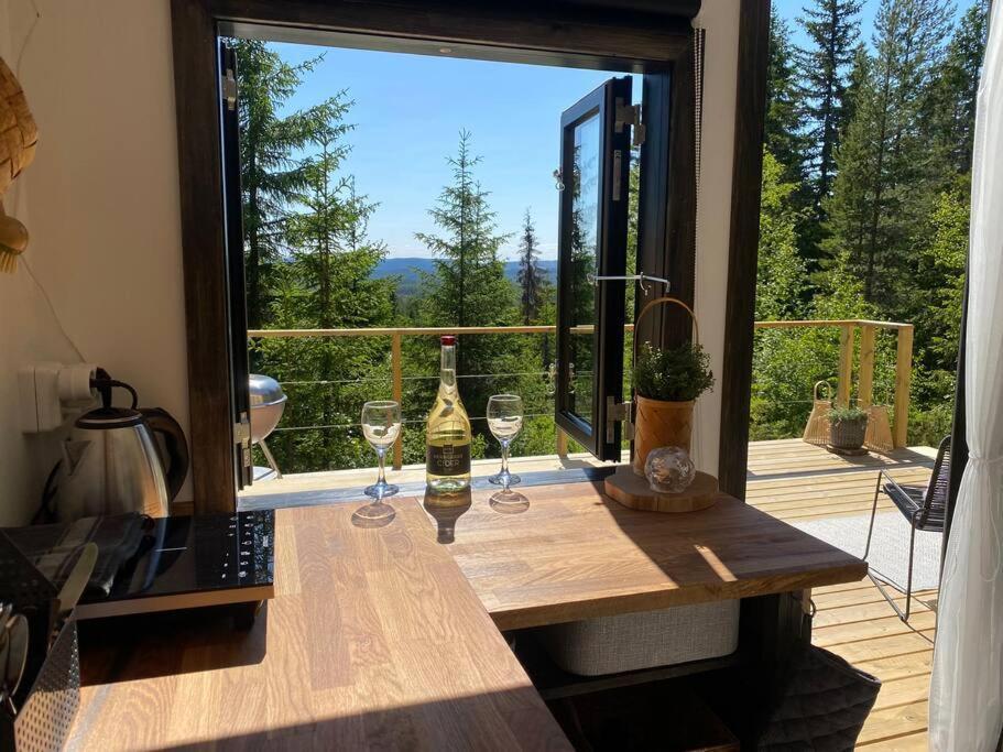Forest Cabin With Stunning Mountain View & Sauna Torsby Exteriör bild