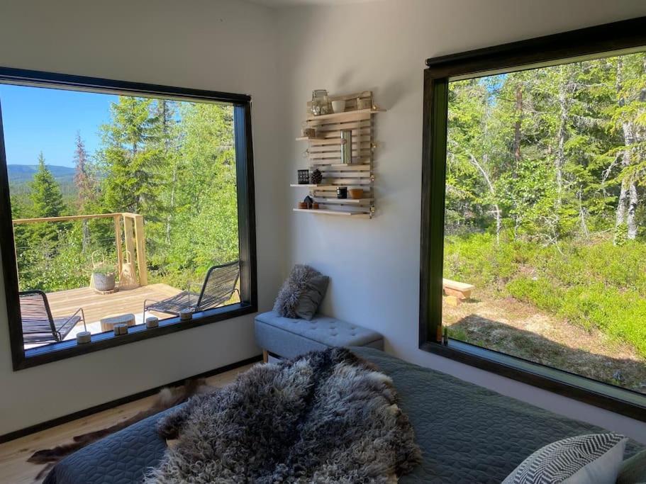 Forest Cabin With Stunning Mountain View & Sauna Torsby Exteriör bild