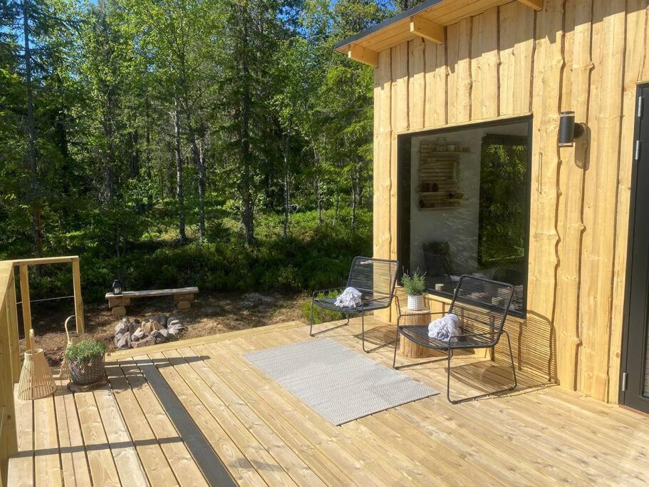 Forest Cabin With Stunning Mountain View & Sauna Torsby Exteriör bild