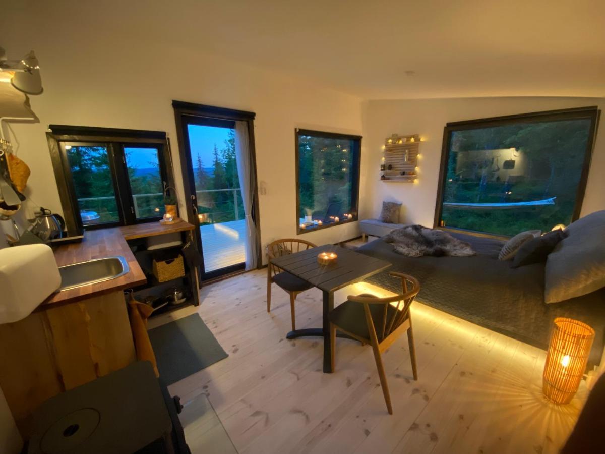 Forest Cabin With Stunning Mountain View & Sauna Torsby Exteriör bild