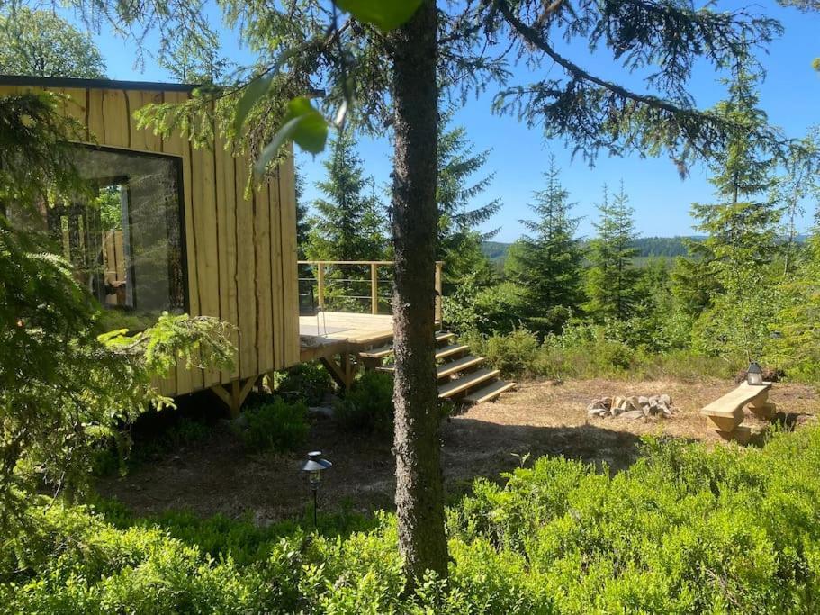 Forest Cabin With Stunning Mountain View & Sauna Torsby Exteriör bild
