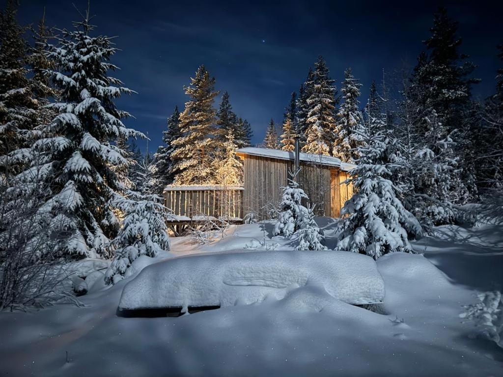 Forest Cabin With Stunning Mountain View & Sauna Torsby Exteriör bild