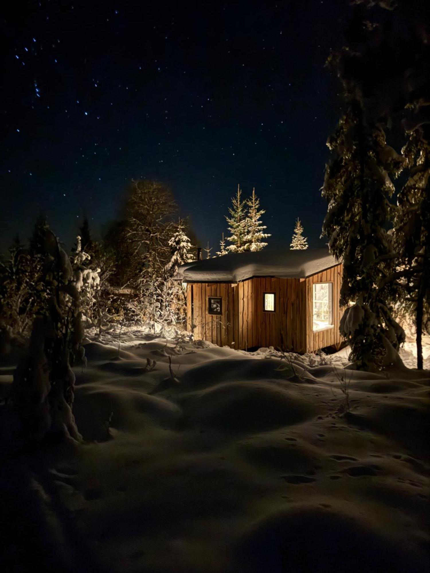 Forest Cabin With Stunning Mountain View & Sauna Torsby Exteriör bild